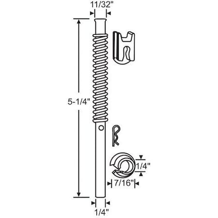 Strybuc Bifold Pin Assembly 1-145A